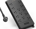 Power Strip Surge Protector, 4000J, ETL Listed, TROND 13 Widely-Spaced O... - $55.99