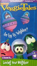 VeggieTales - Are You My Neighbor? / VHS 1993 / Family Animation / Big Idea - £0.90 GBP