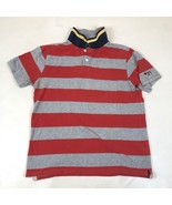 Quba Sails Mens Wide Striped Polo Sailing Shirt #29 Size XL British Sail... - $560.27 MXN