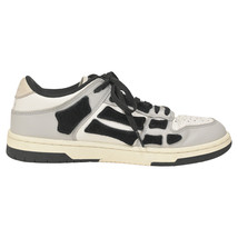 Amiri Skel Top Low Sneakers In Leather Men White Size 40 - £271.05 GBP