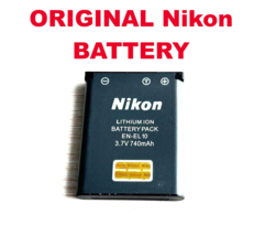 Nikon EN-EL10 Replacement Battery (Coolpix S200, S210, S220, More) - £14.82 GBP