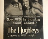 The Hughleys Tv Series Print Ad Vintage TPA3 - $5.93