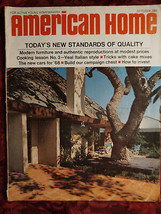 AMERICAN HOME magazine October 1967 Design Decorating Kitchens Gardens Food - £8.63 GBP