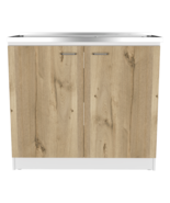 Utility Sink Vernal, Kitchen, White / Light Oak - $689.55 CAD