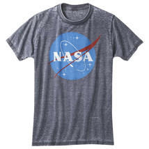 NASA Logo Men’s T-Shirt Graphic Tee Short Sleeve  S,M,L - £8.92 GBP