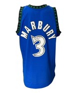 Stephon Marbury Signé Timberwolves 1996/97 M&amp;N Hwc Swingman XL Jersey Ba... - £272.03 GBP