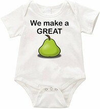 VRWUSA We Make a Great pear Birthday Baby Shower Baby Gift Baby Reveal B... - £11.62 GBP