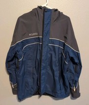 Columbia Mens Jacket XL Core Interchange Nylon Waterproof Omni-shield Ra... - $26.11