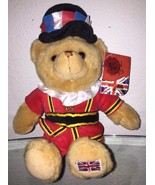 Keel Toys 9” UK Bear Plush Stuffed Animal Ashford, Kent London British R... - £6.75 GBP