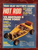 Rare HOT ROD Car Magazine June 1974 Andy Brizio roadster V-8 Mustang - £16.96 GBP