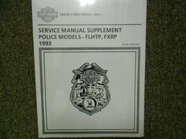 1993 Harley Davidson FLHTP FXRP Service Manual Supplement Factory OEM NEW - $110.26