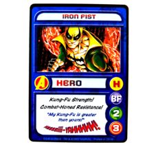 Iron Fist 2006 Marvel Scholastic Super Hero Collector&#39;s Club TCG Card - £1.53 GBP