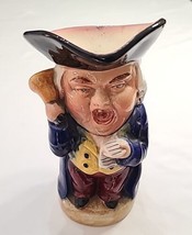 Vintage Burlington Ware Ouez Collectible Toby Jug Town Crier Made in England - £39.56 GBP