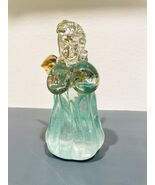 Cultus Bay Glass Signed Teal Blue Angel Christmas Art Glass Praying Hand... - €48,59 EUR
