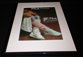 Fila Fitness Footwear 1986 Framed 11x14 ORIGINAL Vintage Advertisement - £27.68 GBP