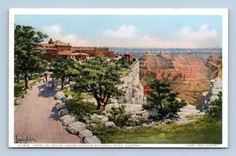 Hotel El Tovar Grand Canyon AZ Louis Akin UNP Fred Harvey Phostint Postcard E15 - £3.22 GBP