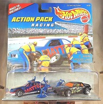 1996 Hot Wheels Action Pack RACING T-Bird Stocker / Buick Stocker with Pit Crew - $17.50