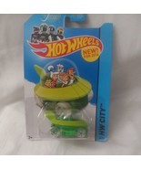 NEW IN BOX Hot Wheels The Jetsons Capsule Car HW City 90/250 2014 CARTOO... - £7.77 GBP