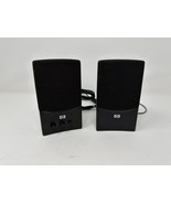 HP Computer Speakers USB Black Multimedia UC-230 Adjustable Volume &amp; Ton... - £11.29 GBP