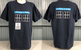 Dr. Who Police Box Dalek Telephone Public Call Pull To Open XL T-Shirt - £10.45 GBP