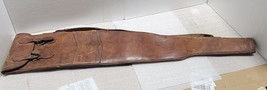 Leather Gun Rifle Carry Bag Scabbard Protection Case Hunting - $88.19