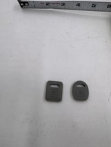 NOS GM Ignition Door Truck Lock Key Blank Boot Covers Plastic Molded GRAY - £9.10 GBP