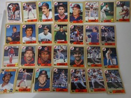 1987 Topps Cleveland Indians Team Set of 29 Baseball Cards - £1.96 GBP