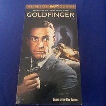Goldfinger VHS 1964, 1995 release James Bond Sean Connery 8️⃣ - $4.75
