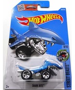 Hot Wheels 2016 Shark Bite Street Beasts Blue 208/250, Long Card by Mattel - $33.33