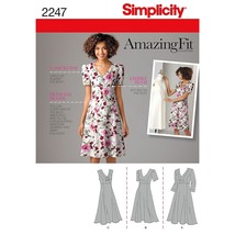 Simplicity Amazing Fit Collection Women's Summer Dress Sewing Pattern, Sizes 20W - £13.36 GBP