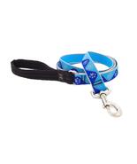 Lupine Reflective Dog Leash 6-Foot by 1&quot; Wide Blue Paws - $582.86 MXN+