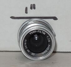 Kern Paillard YVAR FILTIN 1:2.8 F=12.5MM Carema Lense 237813 For Bolex B... - $148.45