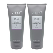 Keune Style Curl Cream 6.8 Oz (Pack of 2) - £31.23 GBP