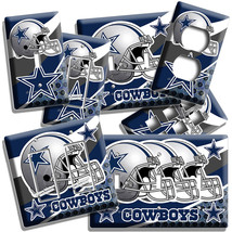 DALLAS COWBOYS FOOTBALL TEAM SWITCH OUTLET WALL PLATES MAN CAVE GAME ROO... - $10.91+