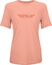 Fly Racing Women&#39;s Origin Corporate Tee (2023) T-Shirt Peach Sm - £22.34 GBP