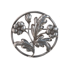 Antonio Pineda (1919-2009) Taxco 980 silver flower pin - $227.70