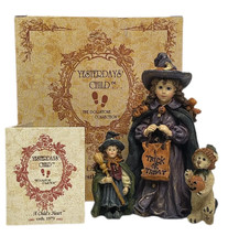 Boyds Bears Yesterdays Child Mallory With Patsy And JB Trick Or Treat Figurine - £11.77 GBP