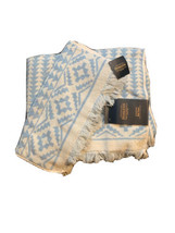 Pendleton SUNDOWN Hand And Bath Towels Set of 2 Light Blue Southwest New - £54.94 GBP