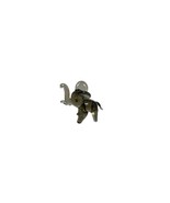 Ganz Miniature Gray  Art Glass Elephant  l Animal Figurine 1 inch - £6.80 GBP