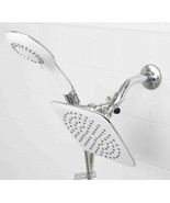 Dual Bathroom raindrop Showerhead Massager - £29.89 GBP