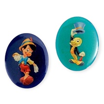 Pinocchio and Jiminy Cricket Disney Carrefour Tiny Pins - £31.39 GBP