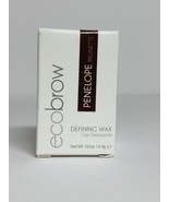 Ecobrow Defining Brow Wax PENELOPE Brunette .121 oz Eye Brows NEW - $18.89