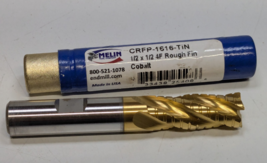 MELIN TOOL CO CRFP-1616-TiN Cobalt Rough Finishing End Mill  1/2&quot; Dia &amp; ... - $49.49
