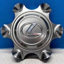 ONE 2014-2023 Lexus GX460 # 74297B Liquid Graphite 18&quot; Wheel Center Cap ... - £23.59 GBP