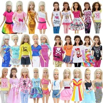 Doll Accessories Outfit Clothes Casual Wear Lot 5,4 Set For Barbie Doll ... - £7.79 GBP+