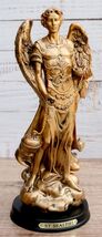 8&quot;H Saint Sealtiel Archangel Resn Figurine Salulation And Prayer Of God ... - $32.22 CAD