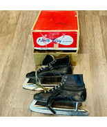 Ice Skates vintage figure hockey North Bay vtg original box Torrington h... - $74.25