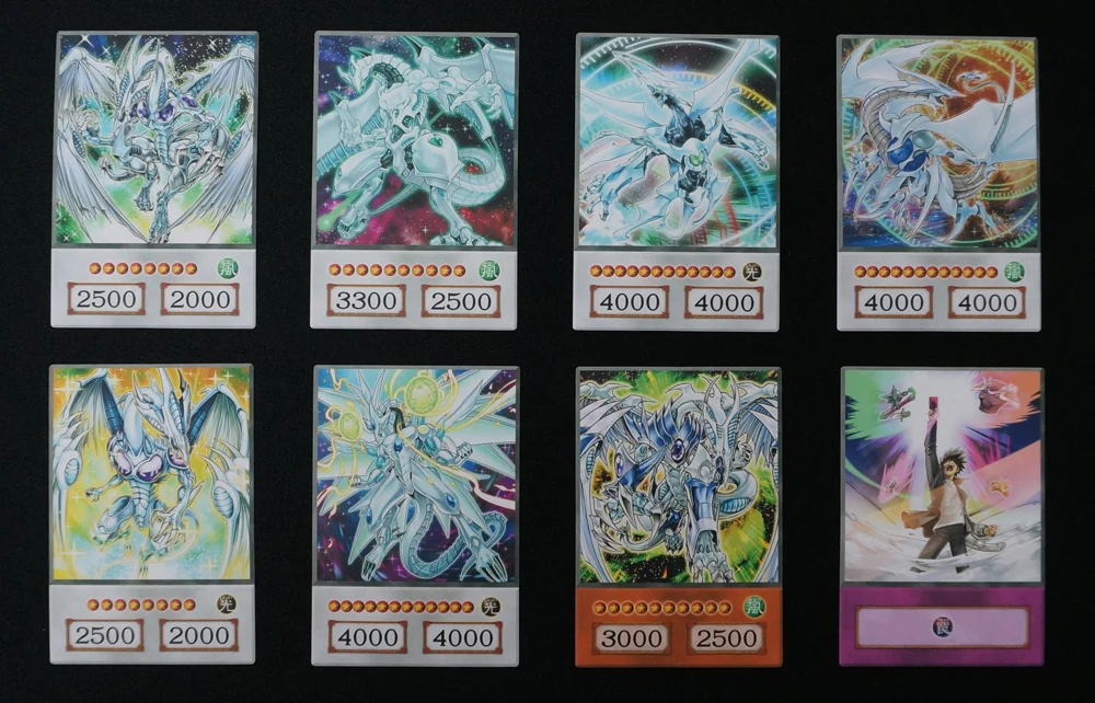 48pcs/set Yusei Fudo Anime Style Cards Yu-Gi-Oh 5Ds Protagonist Deck