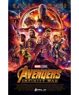 Avengers Infinity War Movie Poster 14x21&quot; 27x40&quot; 32x48&quot; Marvel Comics Fi... - £9.53 GBP+