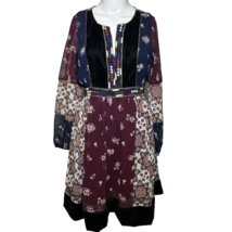 Anthropology Maeve Dress Women&#39;s Small Velvet Bohemian Boho Chic Cottage Core - £24.35 GBP